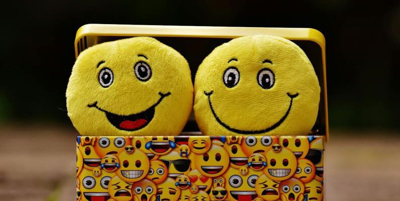 Emojis - Two Yellow Emoji on Yellow Case